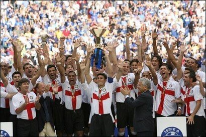 Cũng đứng vào danh sách những CLB nắm kỷ lục vô địch quốc gia sớm tại châu Âu là gã khổng lồ Inter Milan. Nửa xanh thành Milan đã vô địch sớm trước 5 vòng đấu tại Serie A mùa giải 2006/2007.