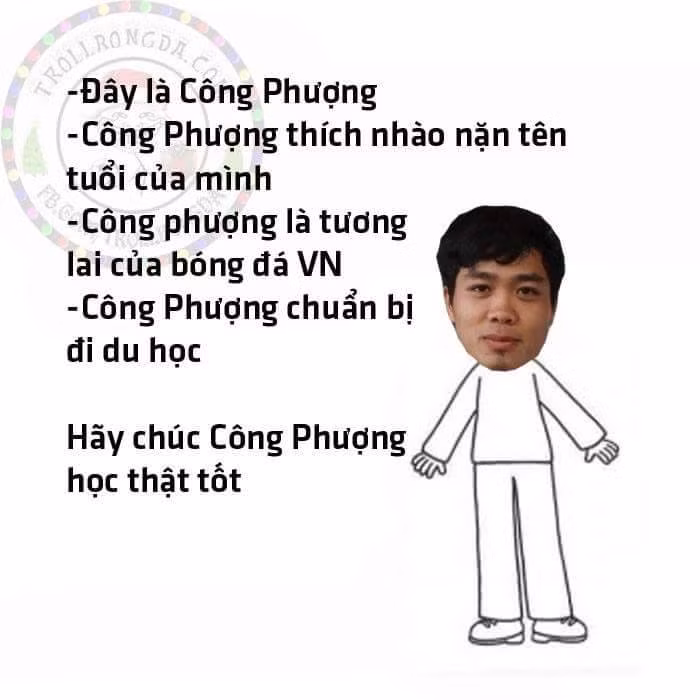 Tiếp theo là Công Phượng, cầu thủ có nhiều NHM nhất Việt Nam.