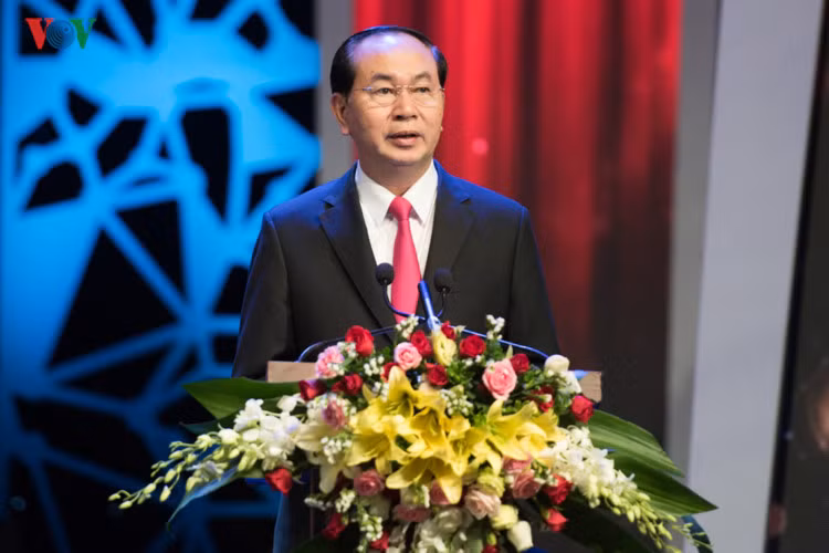 Đến dự Lễ trao giải có Chủ tịch nước Trần Đại Quang...