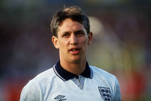 9. Gary Lineker (ĐT Anh, 10 bàn sau 12 trận trong 2 kỳ World Cup).