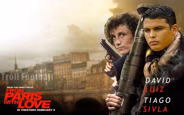 Sau đại chiến với Chelsea, cả hai đều được ca ngợi, đến nỗi người ta ghép hình ảnh của họ với bộ phim nổi tiếng “From Paris with love”