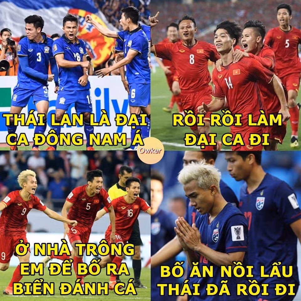 Thái Lan là đại ở khu vực ĐNÁ nhưng chỉ ở nhà trông em để Việt Nam ra biển lớn đánh bắt cá.