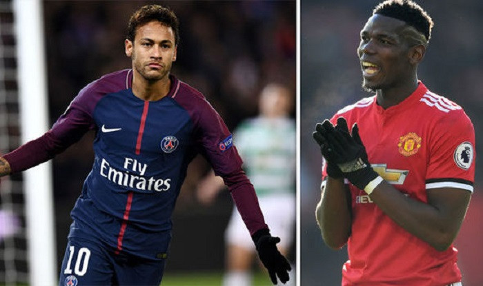 Paul Pogba làm tăng thêm những suy đoán muốn rời khỏi M.U bằng những tuyên bố gây sốc, muốn được chơi bóng cùng đội với Neymar. Ảnh: Goal