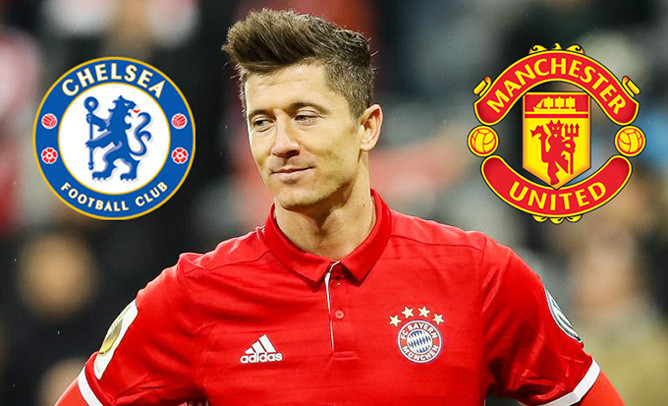  Chuyển nhượng bóng đá mới nhất từ ESPN, Cả M.U, Chelsea lẫn Real Madrid đều đang dành sự quan tâm đặc biệt đến Lewandowski nhưng Bayern thì quyết giữ người. Ảnh: ESPN