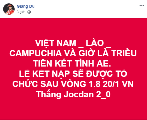 Tinh thần đoàn kết của các nước được dân mạng Việt đưa lên cao.