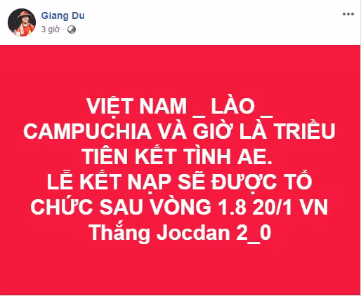 Tinh thần đoàn kết của các nước được dân mạng Việt đưa lên cao.