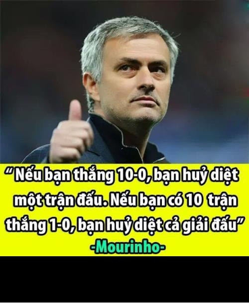 Châm ngôn của Jose Mourinho mùa giải 2014/2015.