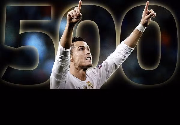 Cris Ronaldo đã có bàn thắng thứ 500 trong sự nghiệp sau trận đấu giữa Real Madrid và Malmo (đội bóng đến từ Thụy Điển).