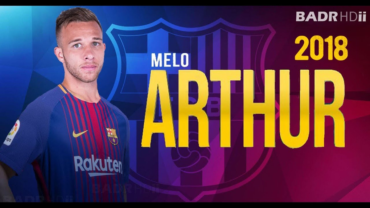 Barcelona đã thành công trong việc chiêu mộ tiền vệ Arthur Melo của Germio. Ảnh: Barca FC