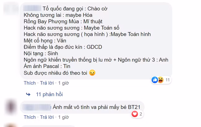 Bên cạnh đó, nhiều người nhận ra rằng đây không phải lần đầu tiên tụi nhất quỷ nhì ma thể hiện sự sáng tạo không giới hạn của bản thân vào thời khóa biểu các môn học. Bởi trước đó không lâu, một tờ ghi lịch học trong tuần theo kiểu xếp loại mức độ "nguy hiểm" của các môn học cũng từng gây bão mạng xã hội.