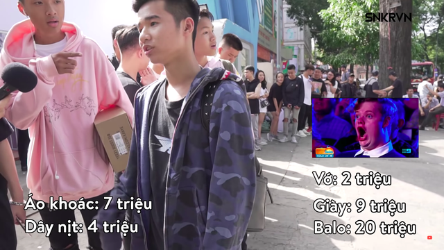 Nichname Tớ Tên Tờ bình luận: "Ôi trời, bạn gì có bộ outfit 44 triệu bằng tiền lương 1 năm của mình".