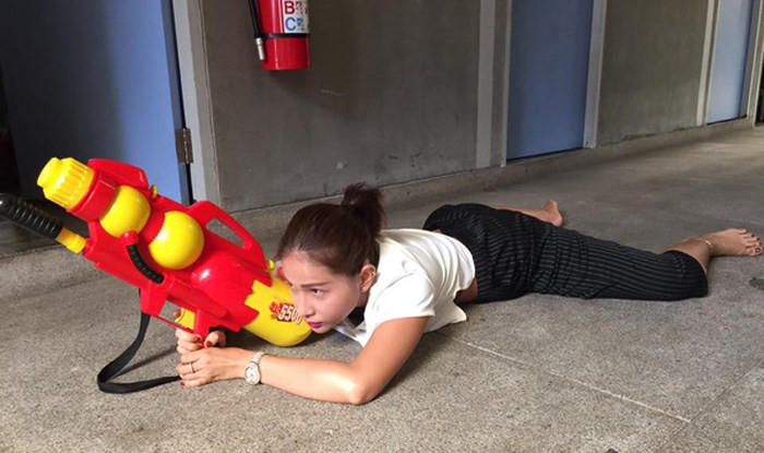 Vậy nên Songkran còn là lễ hội cầu phúc đặc trưng tại đây.