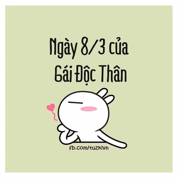 Vào dịp mừng ngày 8/3, các chị em được nhận rất nhiều quà và lời chúc tốt đẹp từ các đấng mày râu như chồng, người yêu. Thế nhưng với tập đoàn "gái ế" họ cũng có những cách riêng để xua đi nỗi buồn FA của mình.