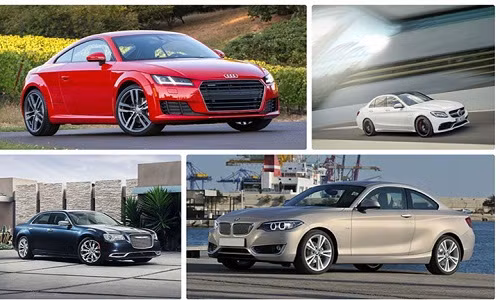 Một số mẫu xe sang giá rẻ chỉ dưới 50.000 USD (chưa đến 1,2 tỷ đồng) như BMW 4 Series, Audi A5, Hyundai Genesis...