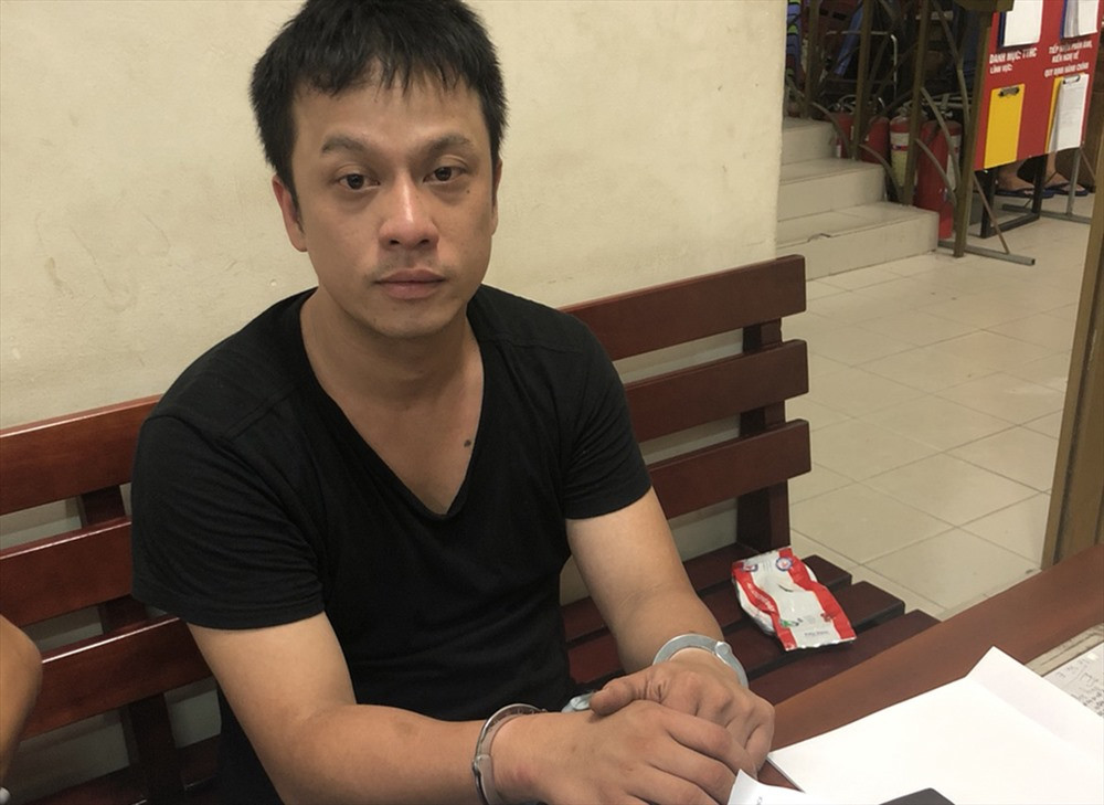 Đối tượng Minh - nghi can sản xuất và mua bán ma túy quy mô lớn mới bị Công an TPHCM bắt.