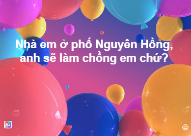 Dù chỉ mới xuất hiện trong fanpage ít giờ nhưng chế độ thả thính kiểu bá đạo đã thu hút được sự chú ý đặc biệt từ CĐM. Không ít các câu thả thính chất lượng đã được dân mạng đưa ra.
