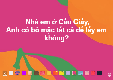 "Nhà em ở Cầu Giấy, anh có bỏ mặc tất cả để lấy em không?