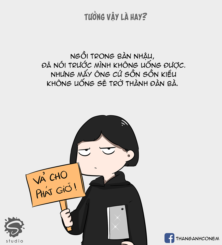 Việc bị ép uống khi đã từ chối khiến nhiều người có cảm giác muốn bùng cháy và "máu điên" nổi lên.