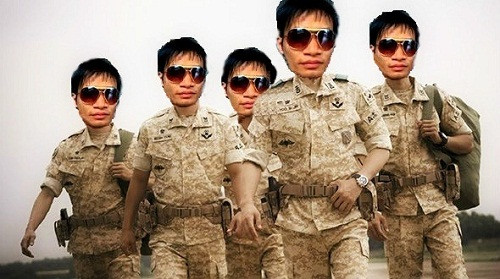 Lệ Rơi cũng gia nhập vào hàng ngũ quân lính trong Hậu duệ mặt trời.