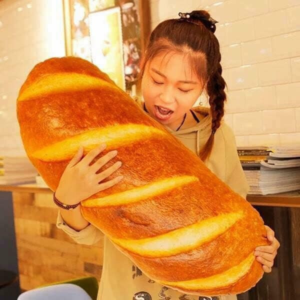 Chỉ là một chiếc gối ôm nhưng đủ biết rằng chủ nhân của chúng "phàm ăn" tới cỡ nào.