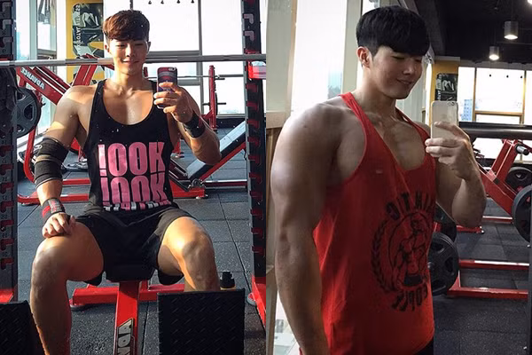 Trên Instagram của mình, những bài tập và chế độ ăn uống liên tục được mỹ nam Hàn Quốc này chia sẻ và nó thu hút tới hơn 52.000 người theo dõi