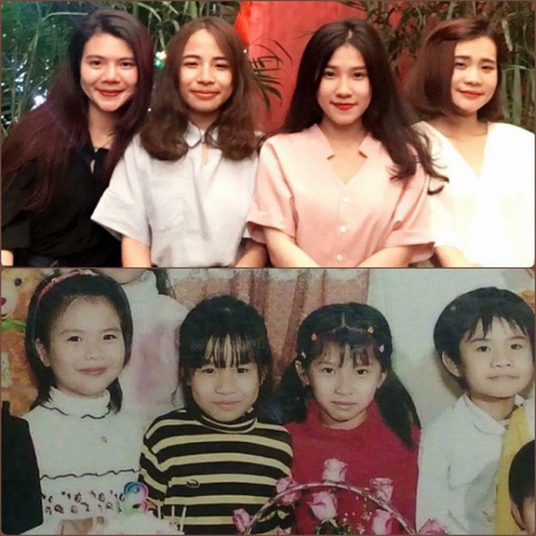 Hồi nhỏ thì xinh xắn, lớn lên thì xinh đẹp - 4 cô bạn này quả là đã có một "tháng năm rực rỡ".