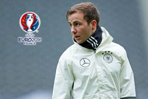 Đẹp trai như hoàng tử, chơi bóng đầy ma thuật, Mario Gotze (Đức) sở hữu tới 10,5 triệu người theo dõi trên trang cá nhân và anh cũng lọt vào danh sách những cầu thủ được yêu thích nhất tại kỳ Euro 2016.