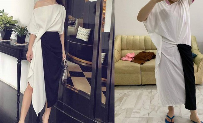 Vẫn biết việc mua hàng online tiềm ẩn nhiều nguy cơ rủi ro nhưng do vì sự tiện lợi của hình thức mua sắm này mà nhiều người vẫn thử vận may của mình với nó. Đơn cử như mới đây, một cô nàng đã lại khiến dân mạng có thêm một phen giải trí khi chia sẻ hình ảnh chiếc váy mà mình đặt mua.