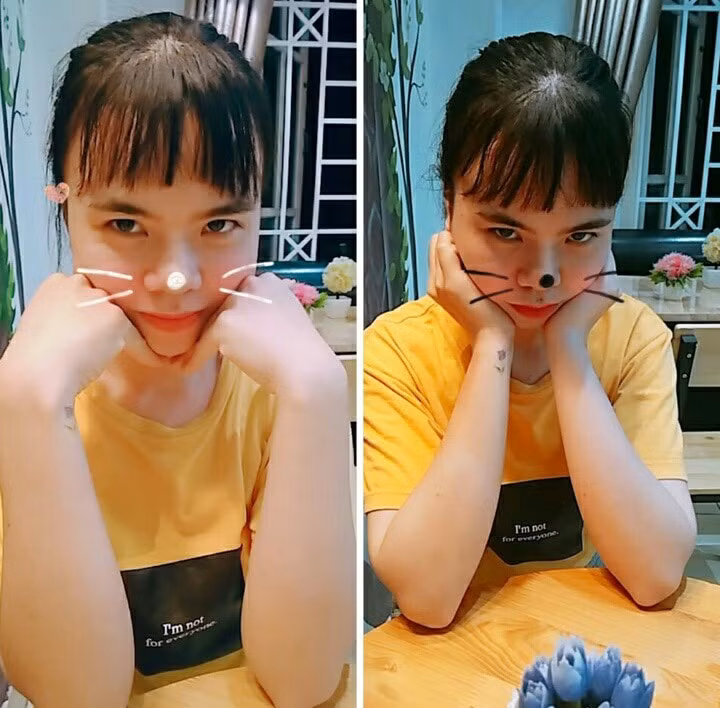 Nickname Hoàng Hà nạn nhân của việc tự cắt tóc mái có chia sẻ: "Vung kéo lên như một anh hùng để rồi nhìn thành quả mình tạo ra mà khóc thét".