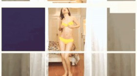 Hien Thuc khoe than hinh nuot na o tuoi U40, mac bikini nhay goi cam