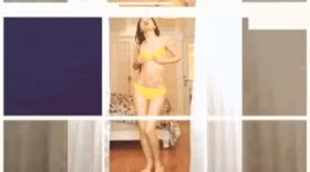 Hien Thuc khoe than hinh nuot na o tuoi U40, mac bikini nhay goi cam