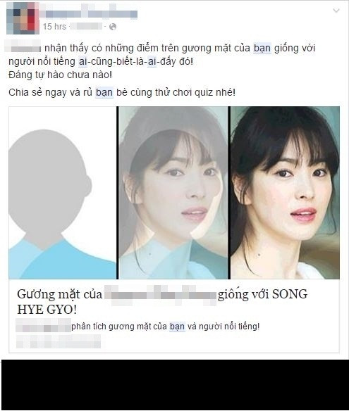 Ảnh sử dụng trong bài: Cắt từ mạng xã hội Facebook.