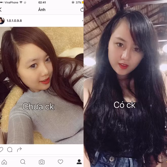 Ngắm những bức ảnh của trào lưu khoe ảnh trước và sau hôn nhân của các chị em, có thể thấy rằng sự thay đổi của các chị em chủ yếu do sự biến động của cân nặng và cách thay đổi quần áo.