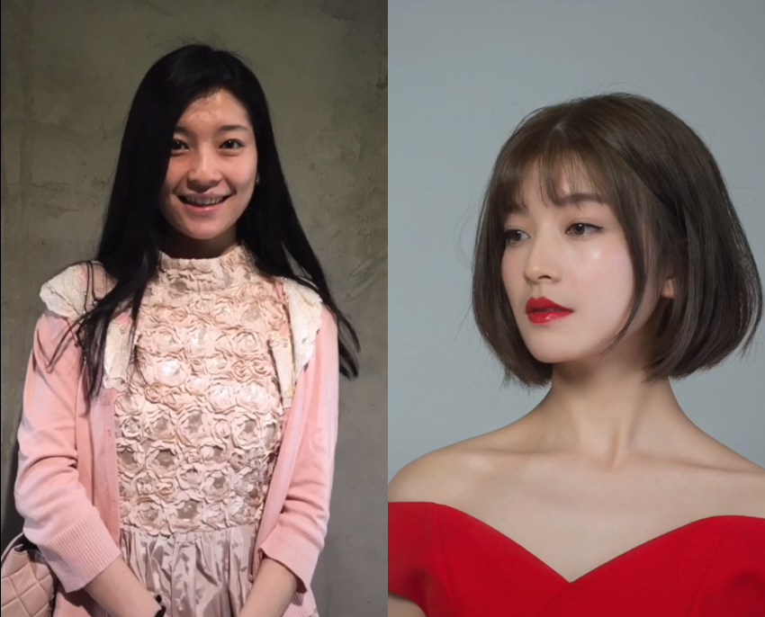 Không thể tin đây là 1 cô gái nhưng ở hai thời điểm trước và sau khi lên đồ, bật thần thái và make up.