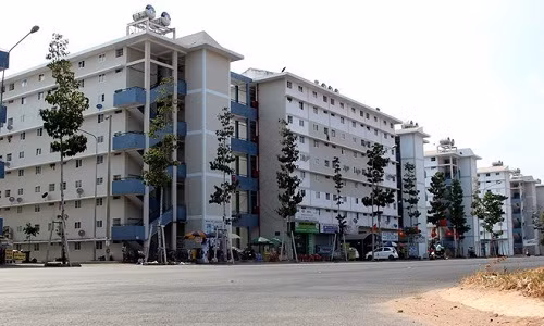 Hiện nhà ở xã hội mới giải quyết được khoảng 28% so với chỉ tiêu đề ra tại Chiến lược phát triển nhờ ở quốc gia. Ảnh: Zen Nguyễn.