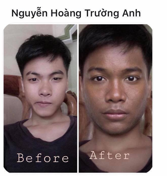 Làn da là minh chứng rõ ràng nhất trong trào lưu khoe ảnh sự khác biệt giữa sinh viên và đi làm.