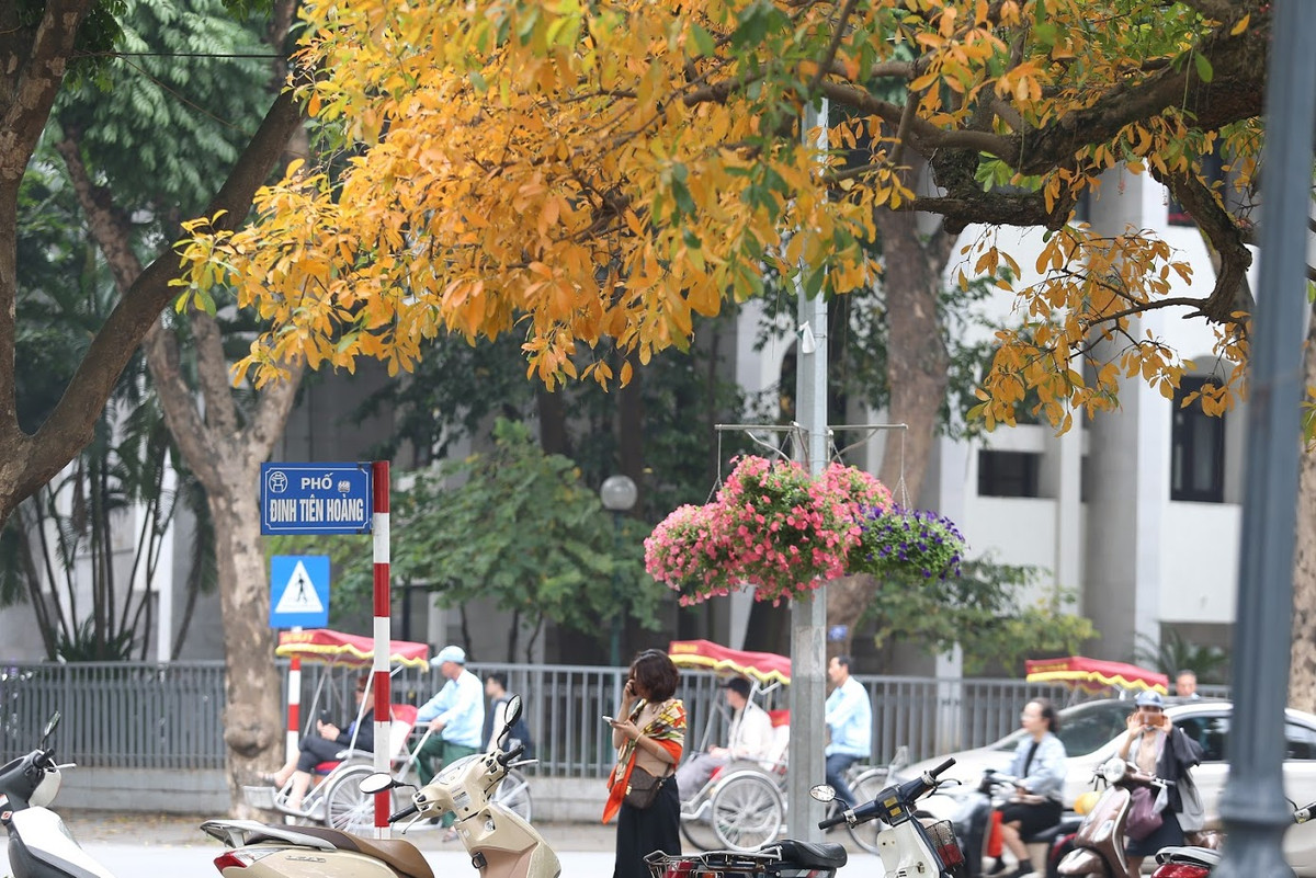 Hà Nội có nhiều con đường đẹp, nhưng không vẻ đẹp nào giống vẻ đẹp nào. Ngày hôm nay xuống phố chở theo bao nhiêu hối hả, xô bồ.