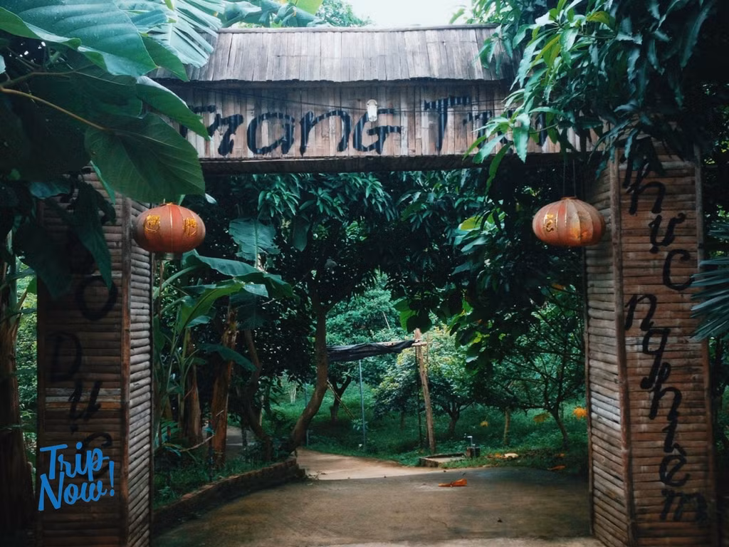 Đặc biệt, có hẳn một khu dành cho các bạn trẻ muốn quay về tuổi thơ hoặc tìm hiểu về các trò chơi dân gian mà ngày xưa rất thịnh hành được chủ của khu du lịch Bản Rõm đặt hẳn vào một khuôn viên khá rộng rãi.