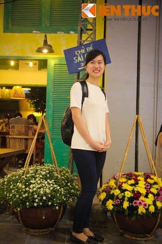 Từng góc phố Hà Nội cổ được bài trí ấn tượng.