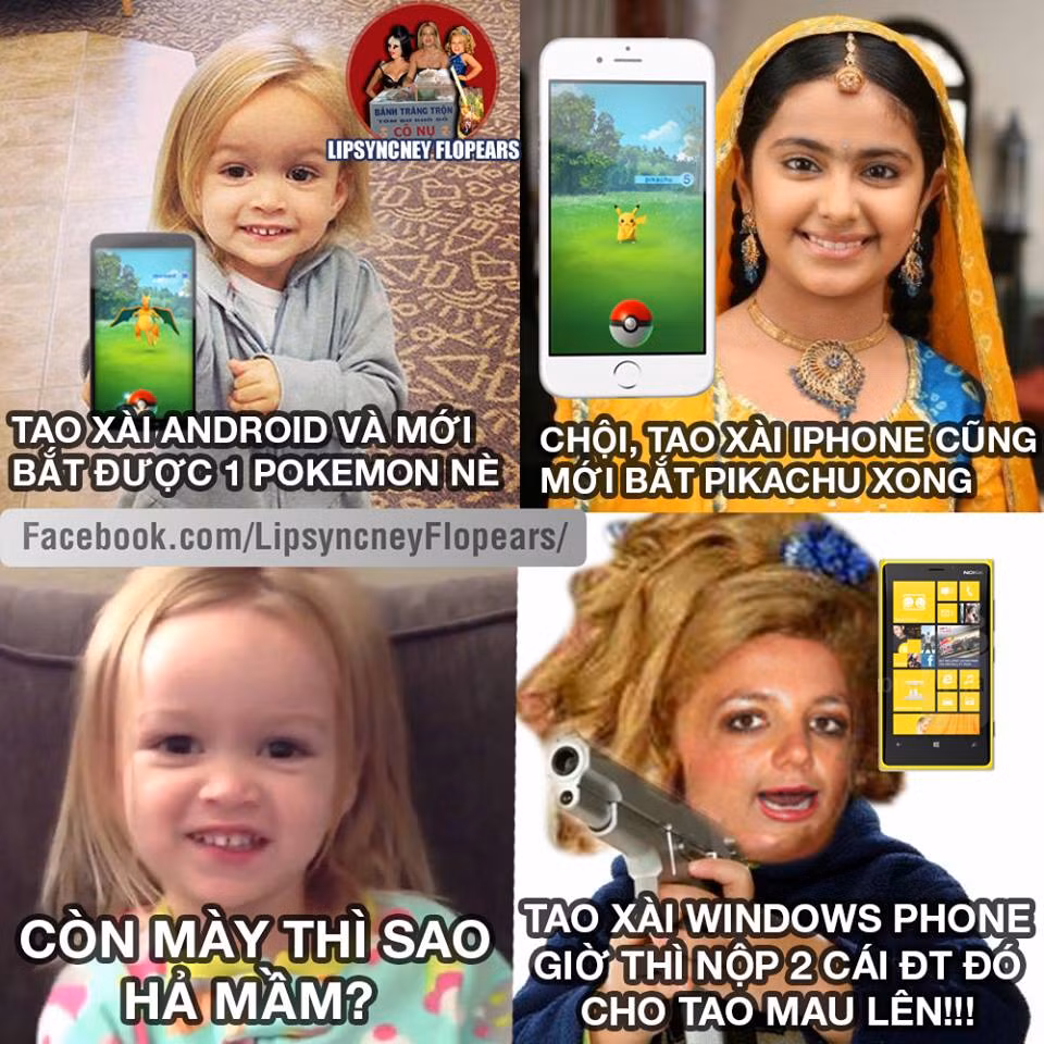 Tựa game Pokemon Go mới chỉ được phát hành trên hai hệ điều hành đó là IOS và Android. Điều này khiến nhiều người dùng Windows Phone cảm thấy bị tủi thân.