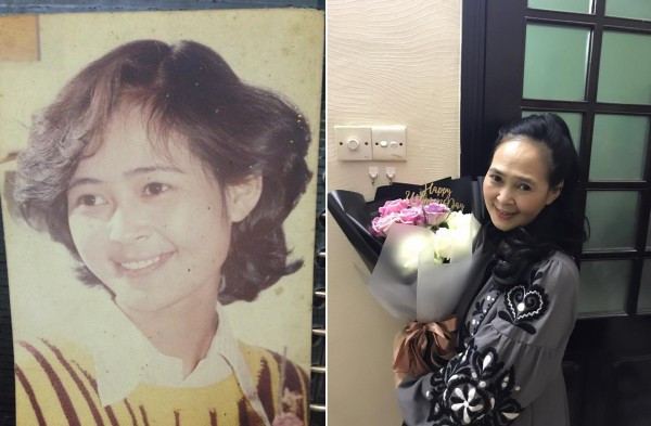 Hình ảnh ngày xưa và hiện tại của "thân mẫu" hot girl Sun Ht trong bộ ảnh mùa Vu Lan báo hiếu.