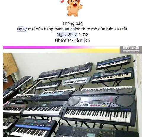 Nhiều cửa hàng cũng đăng thông tin giảm giá, mở cửa vào ngày đặc biệt 29/2 và được khách hàng đặt hàng trong ngày này tơi tới.