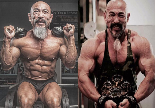 Ở tuổi ngũ tuần vẫn có những bậc phụ huynh sở hữu những khối cơ chẳng kém cạnh trai tráng và đó là trường hợp của "Quy lão" thể hình U60 Việt Nam.