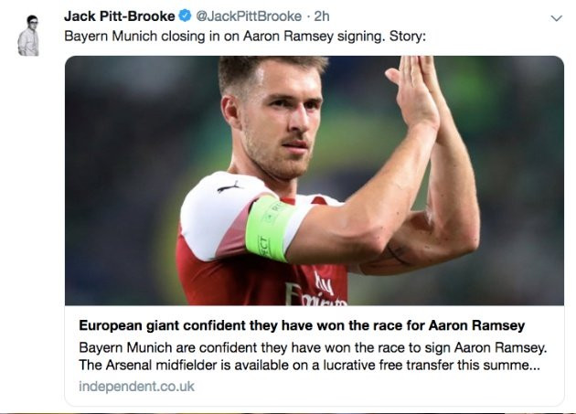 Aaron Ramsey được cho là đang ở rất gần với Bayern Munich, đội bóng đương kim vô địch nước Đức và đang mời Zidane về làm HLV.