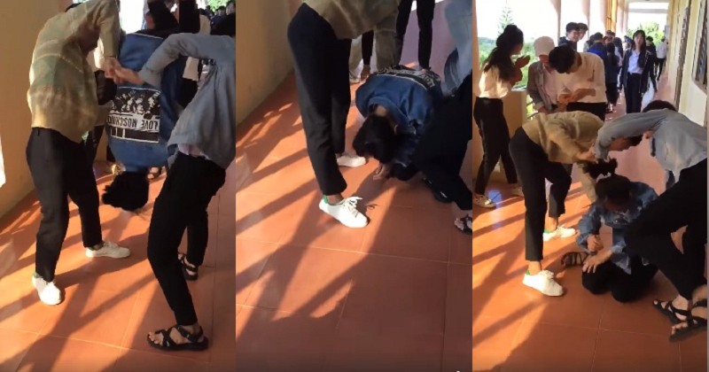 Để thực hiện thử thách lộn người, mỗi đội cần 3 người tham gia. Hai người dùng tay hỗ trợ thành viên còn lại thực hiện cú lộn ngược người.