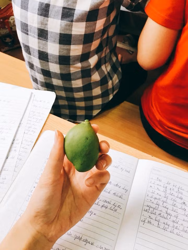 Chiến tích trộm xoài nhanh chóng được dân mạng cập nhật.