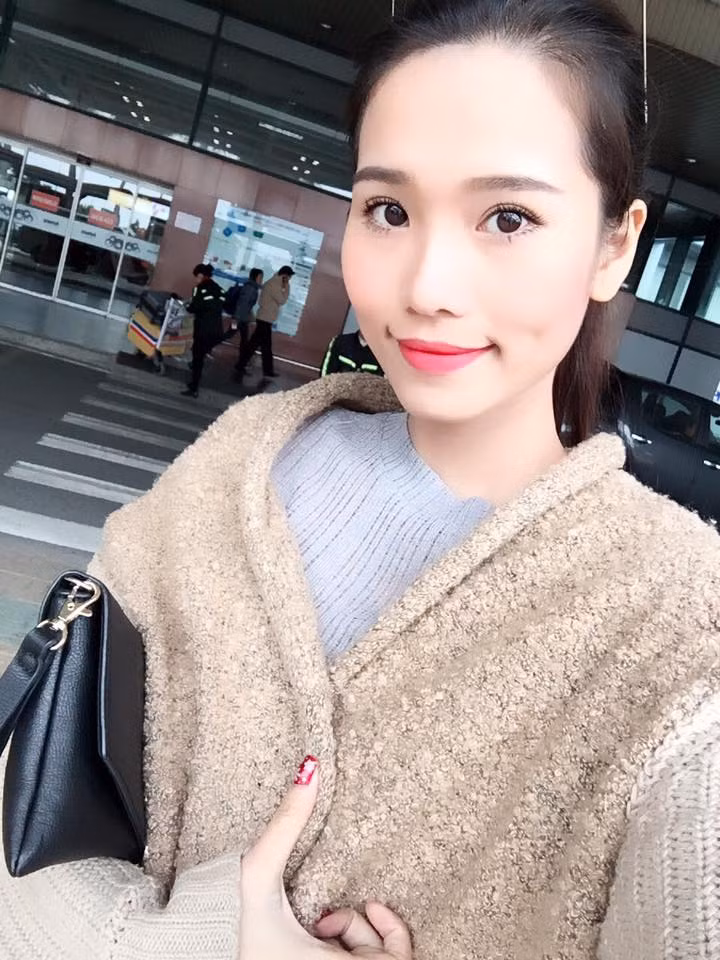 có thể nói, ngoại hình và sự tự tin chính là ưu thế lớn nhất của cô nàng 9X này. Ảnh: FBNV.