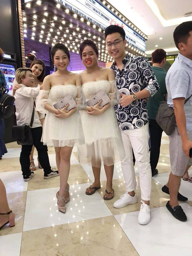 Tuy nhiên những bức ảnh "Troll" vẫn khá nhiều, khi anh chàng trên phải mặc váy giống với Trâm Anh.