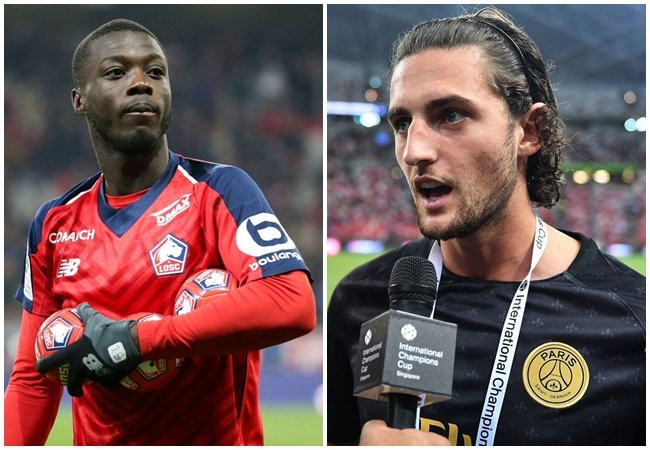 Chuyển nhượng bóng đá từ Mirror, M.U dự tính sẽ chi đến 45 triệu bảng để chiêu mộ tiền đạo Nicolas Pepe từ LOSC Lille. Bên cạnh đó, đội chủ sân Old Trafford đang có ý định "cuỗm" Adrien Rabiot của PSG theo dạng chuyển nhượng tự do.