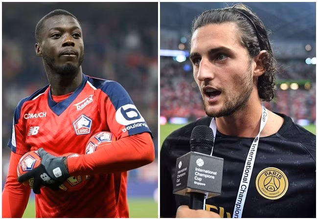 Chuyển nhượng bóng đá từ Mirror, M.U dự tính sẽ chi đến 45 triệu bảng để chiêu mộ tiền đạo Nicolas Pepe từ LOSC Lille. Bên cạnh đó, đội chủ sân Old Trafford đang có ý định "cuỗm" Adrien Rabiot của PSG theo dạng chuyển nhượng tự do.